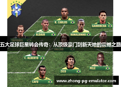 五大足球巨星转会传奇：从顶级豪门到新天地的震撼之路