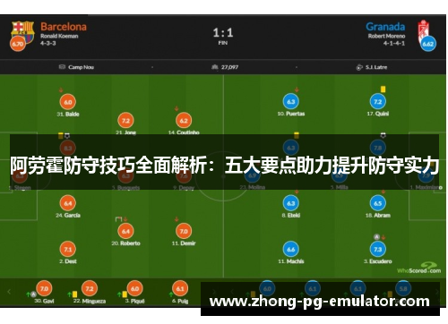 阿劳霍防守技巧全面解析：五大要点助力提升防守实力